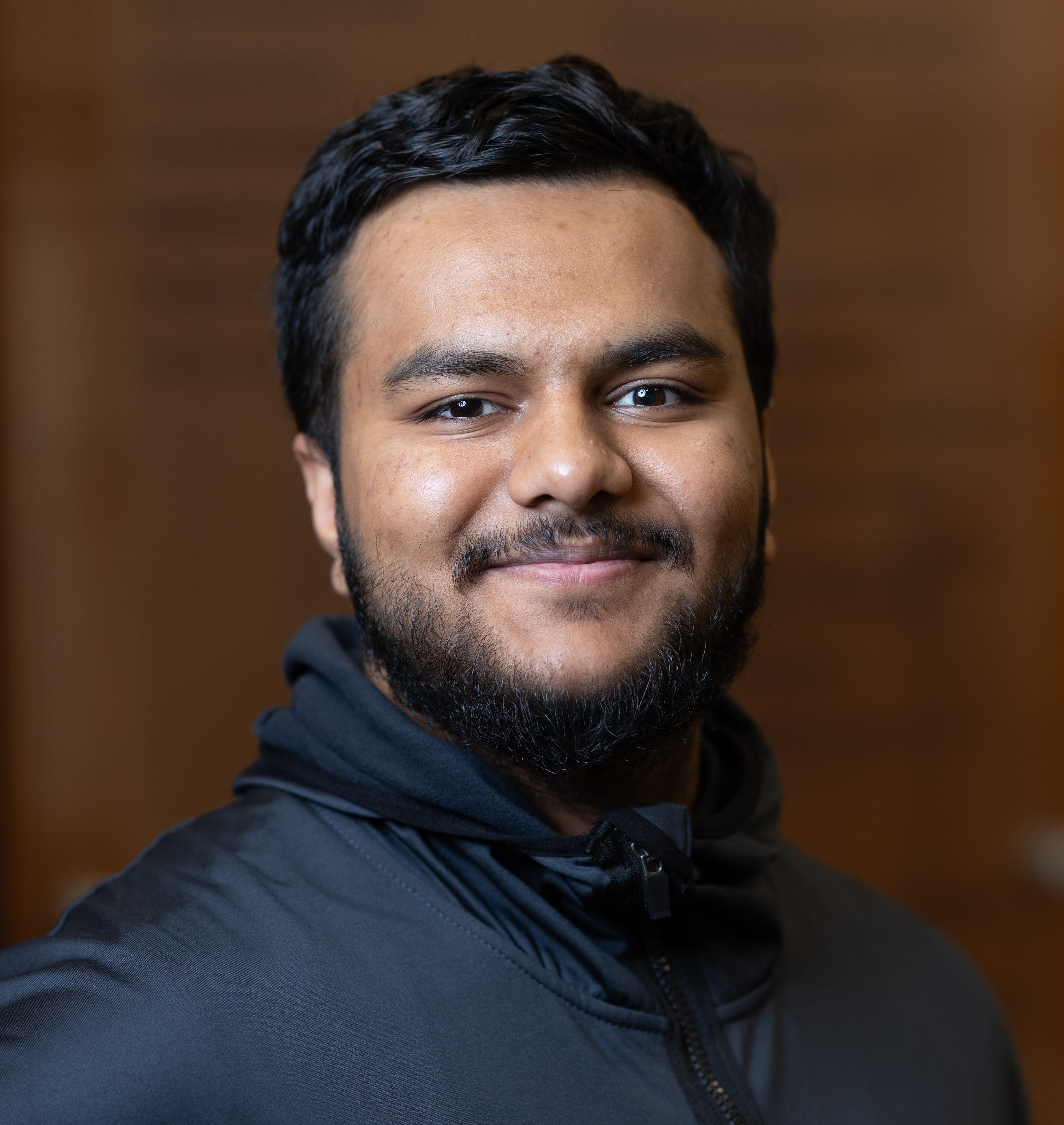 Portrait of Hamza Haque